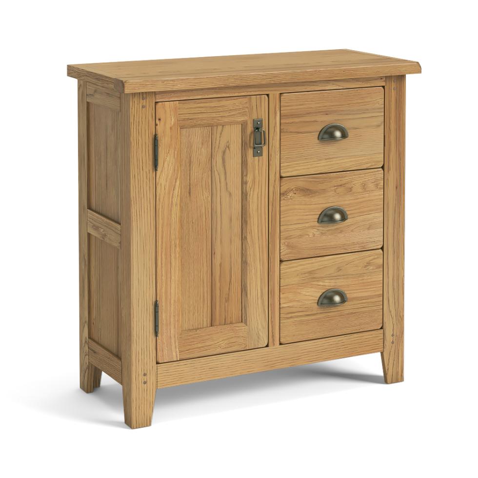 Burford - Mini Sideboard With Side Drawer - Main Image