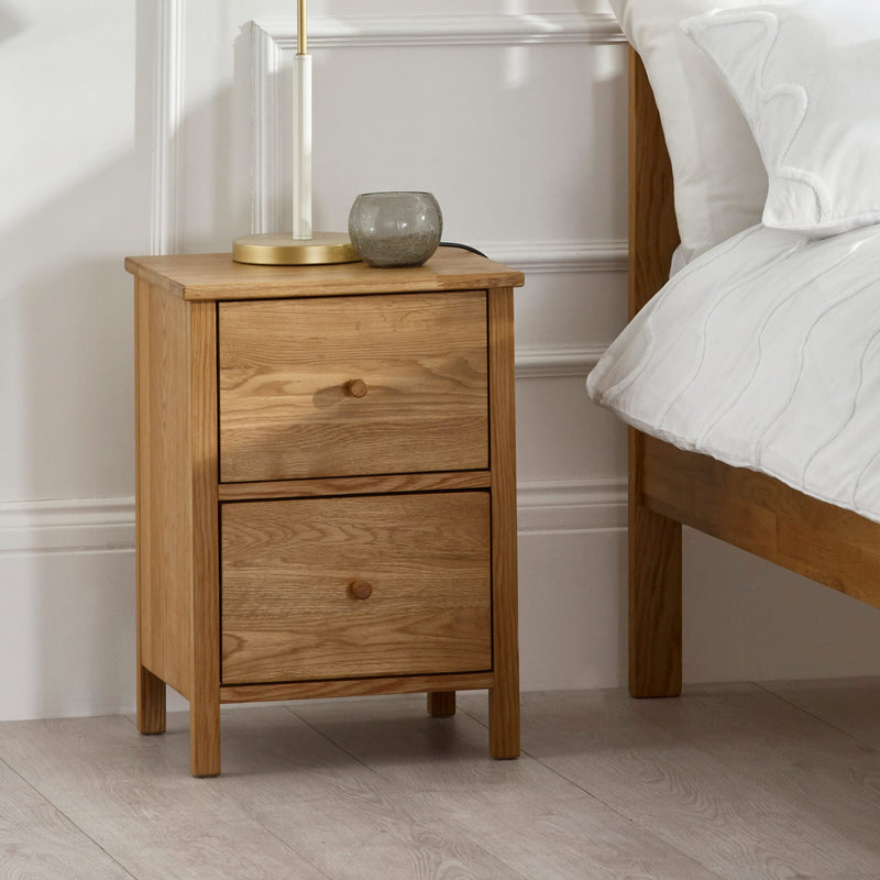Coxmoor 2 Drawer Bedside - Main Image