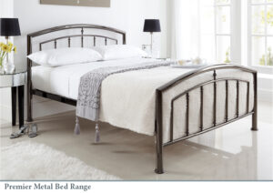 Crowther – Cadiz Black | Premier metal beds | 50013