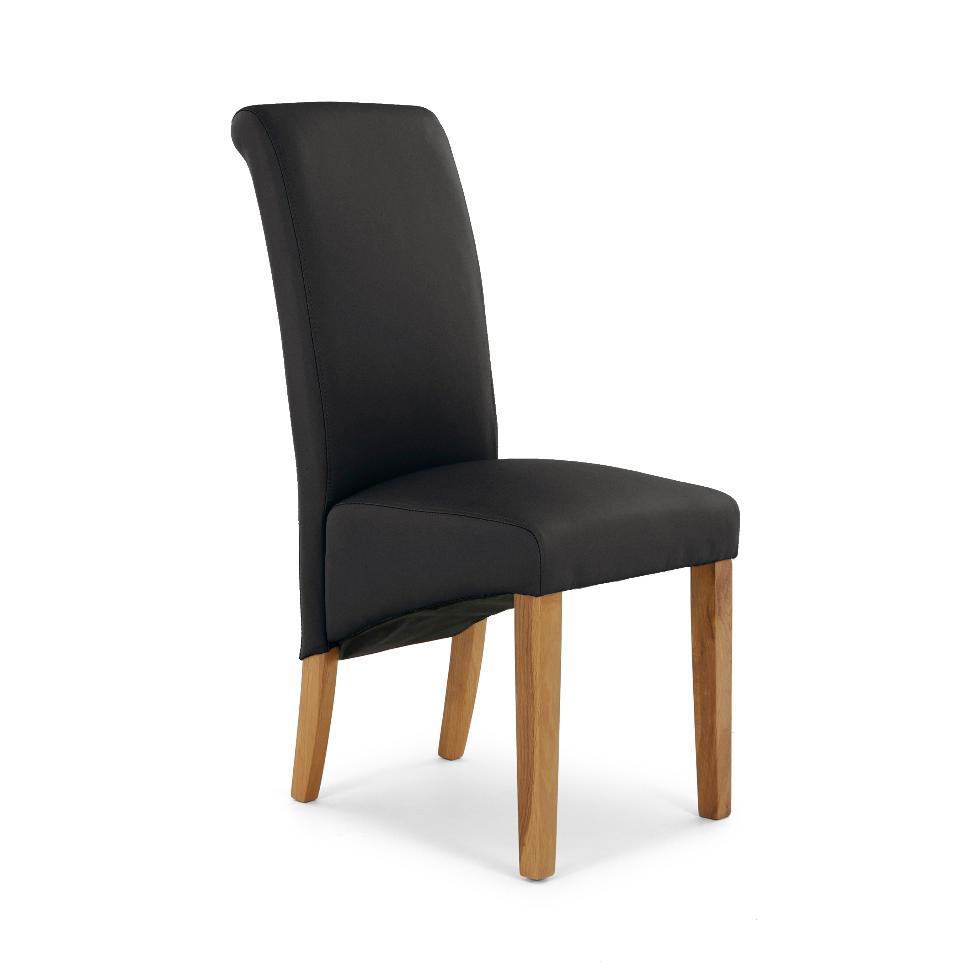 Bergen - Darcy Chair Brown Pu - Main Image