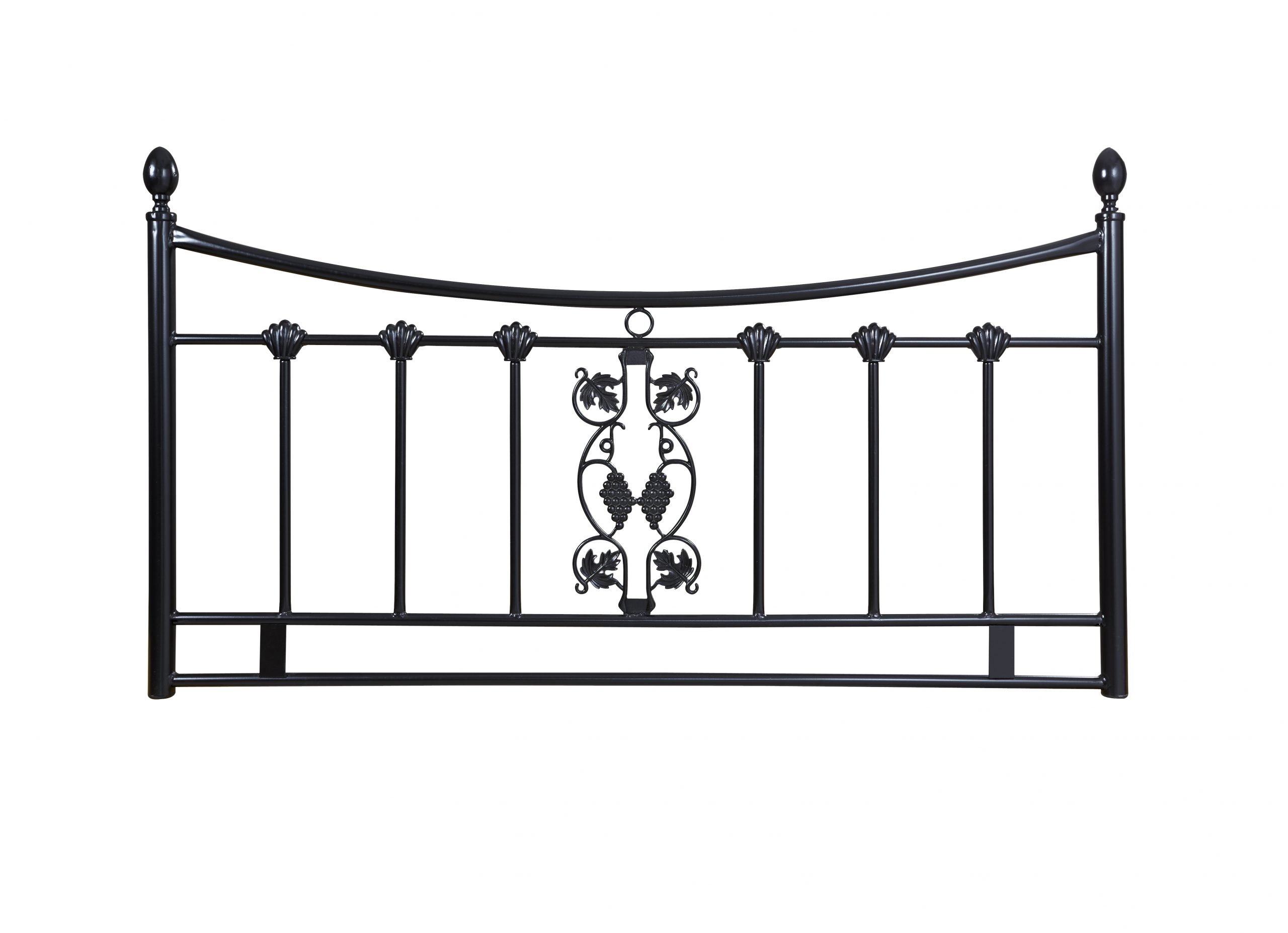 Elaine | Black Essential metal headboards | 50033black - Main Image