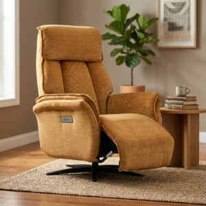 Chatsworth – Swivel Electric Armchair (Amber)