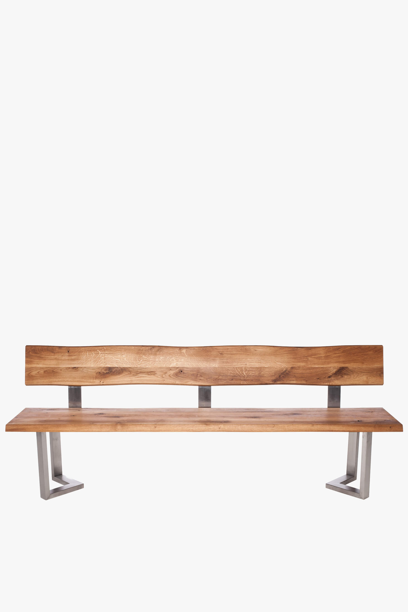 Fargo Bench with a Back C (M – Shaped Leg, 3 x 6 cm) - Main Image