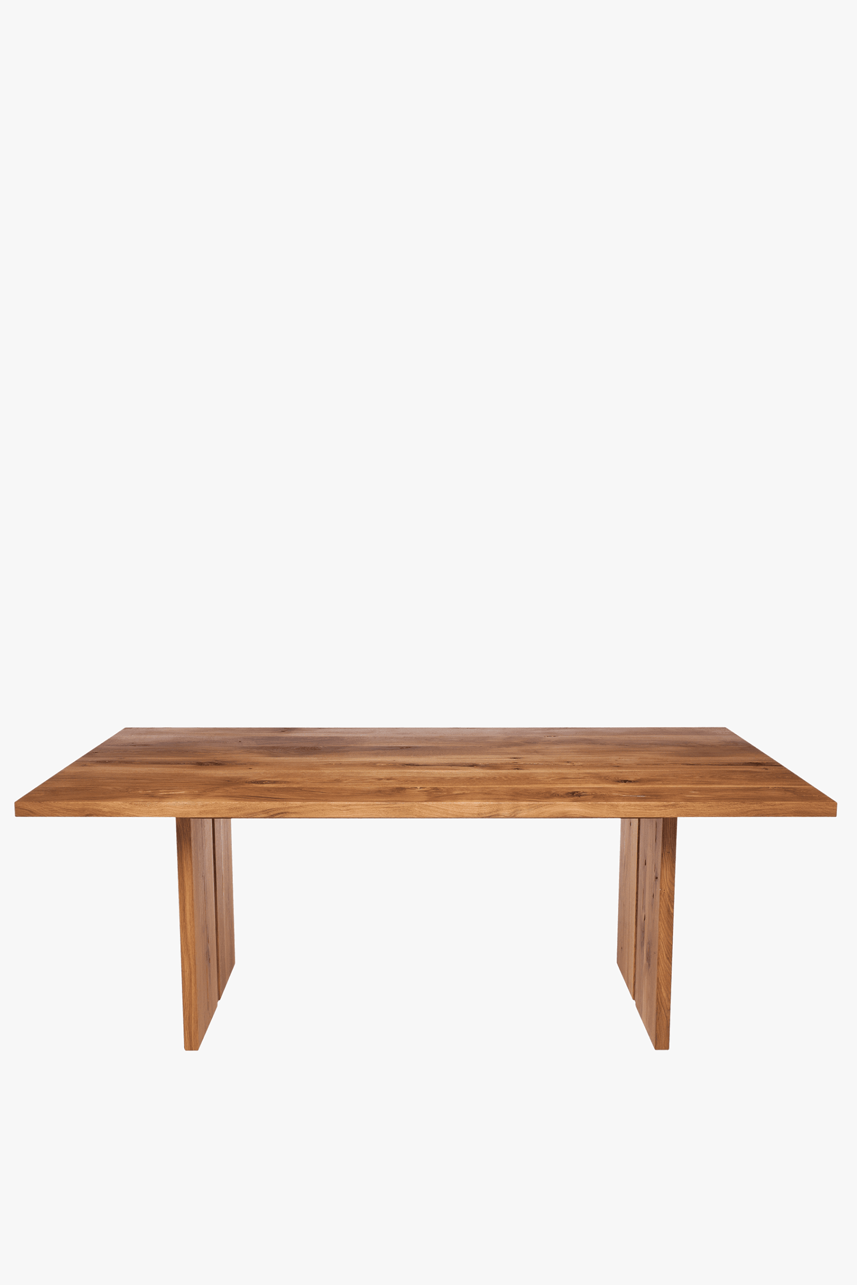 Fargo Dining Table E (Solid Block Leg, 4 cm Thick) - Main Image
