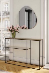 Dinard Console Table (Antique Brass)