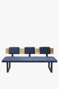 Deauville Upholstered Bench with a Back