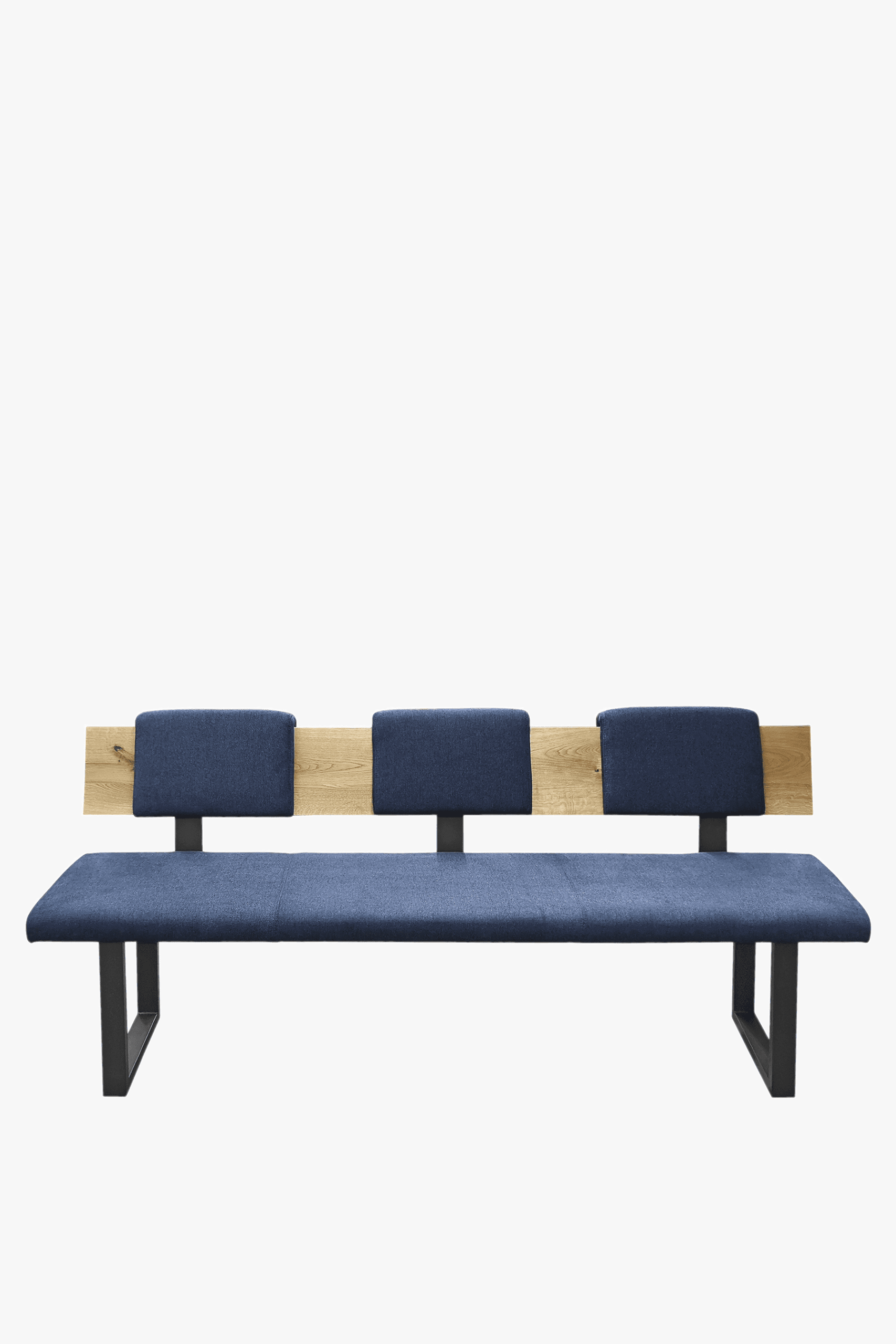 Fargo Upholstered Bench with a Back - Main Image