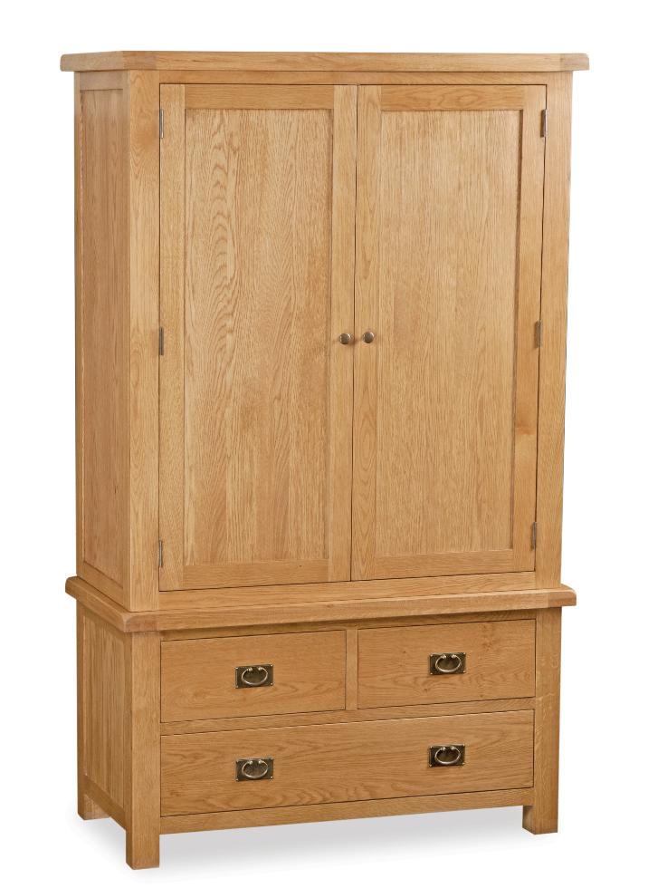 Salisbury - Gents 3 Drawer Wardrobe - Main Image