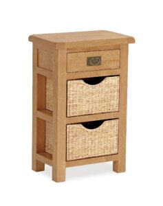 Guildford – Telephone Table With Baskets 55X35X85Cm