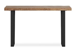 Barnstaple – Tea Tree Console Table Metal Base