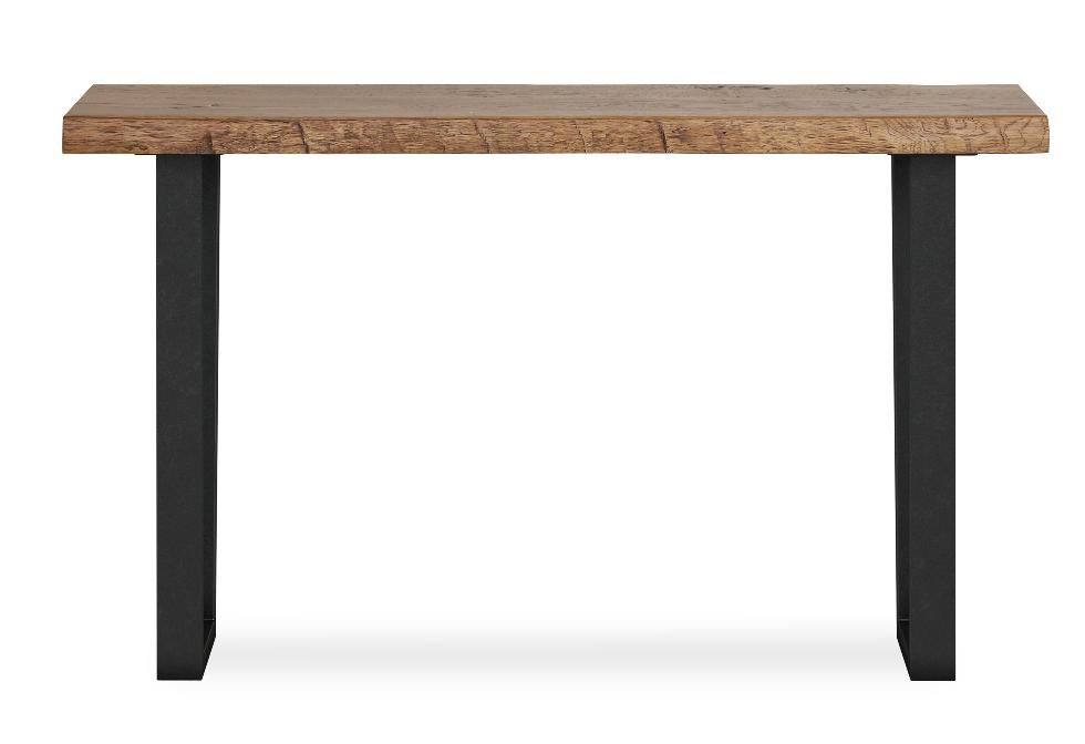 Oak Mill - Tea Tree Console Table Metal Base - Main Image