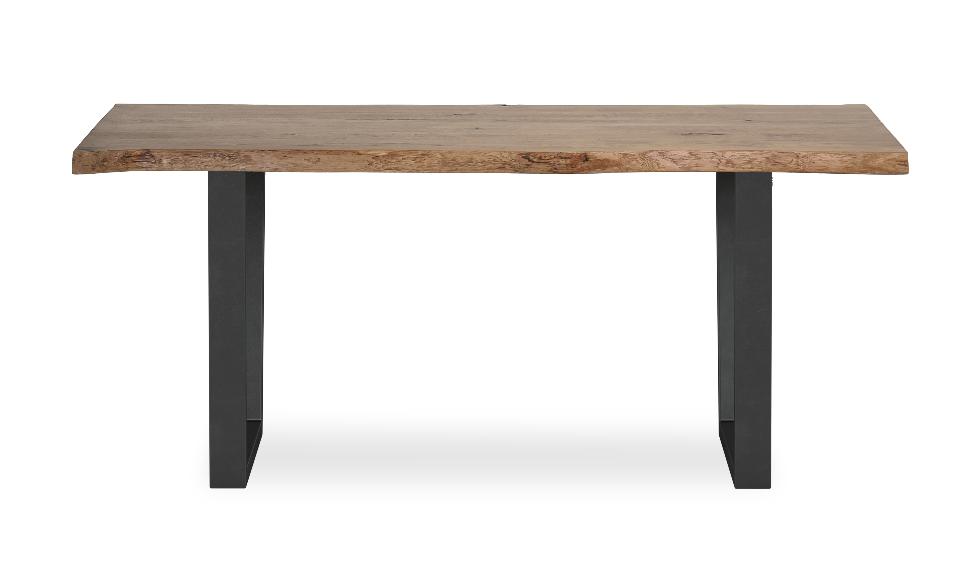 Oak Mill - Tea Tree Dining Table 1800 Metal Base - Main Image