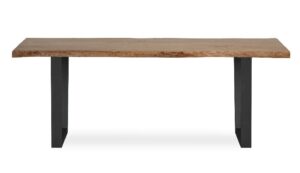 Barnstaple – Tea Tree Dining Table 2100 Metal Base