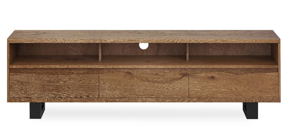 Oak Mill - Tea Tree Tv Unit 1900 Metal Base - Main Image