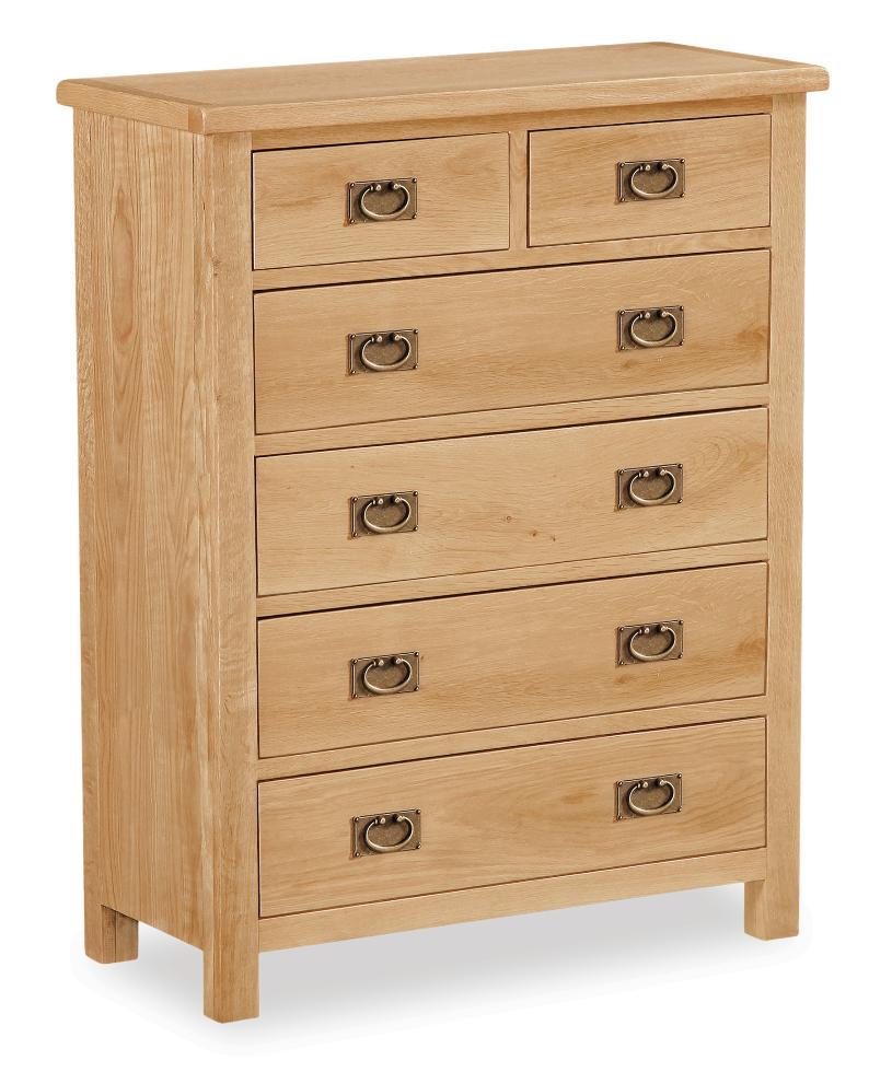Salisbury Lite - 2+4 Chest Of Drawer - Main Image