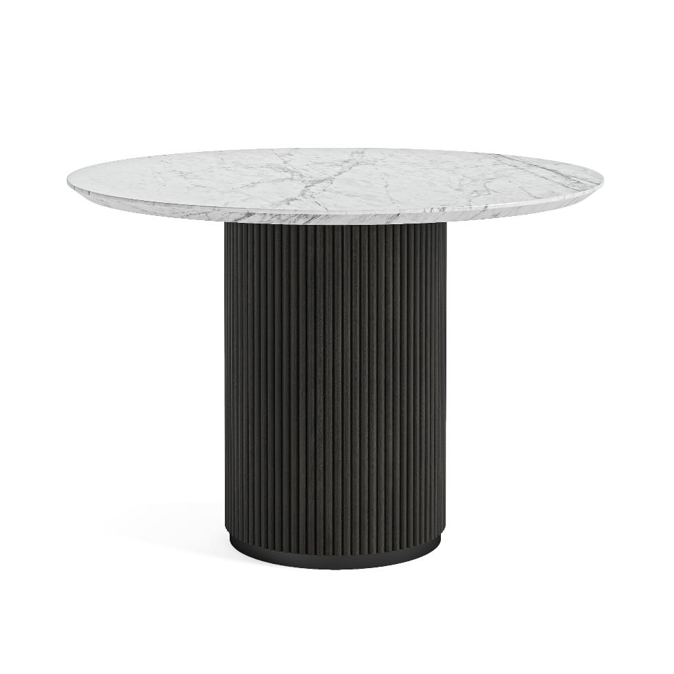 Lucas - Round Dining Table - Marble Top - Main Image