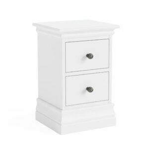 Framlingham – Narrow Bedside – White
