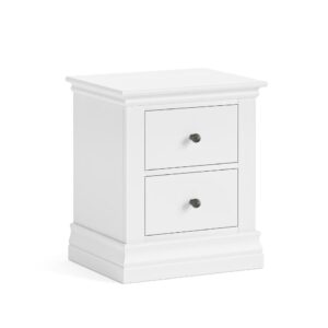 Framlingham – Bedside 2 Drawer – White