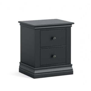 Framlingham – Bedside 2 Drawer – Charcoal