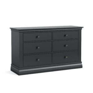 Framlingham – Chest 6 Drawer – Charcoal