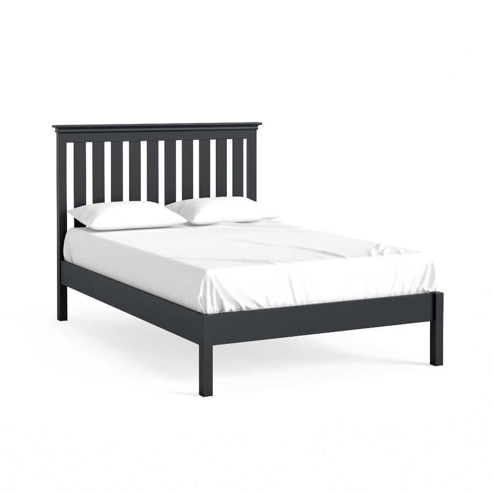 Bordeaux - Low Foot Bed 4'6-Charcoal - Main Image