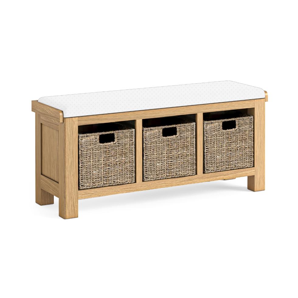 Normandy - Storage Bench Without Cushion - Main Image