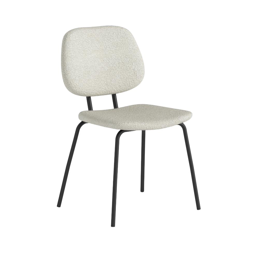 Soho - Dining Chair Hy-70185-T2 (Ivory Boucle) - Main Image