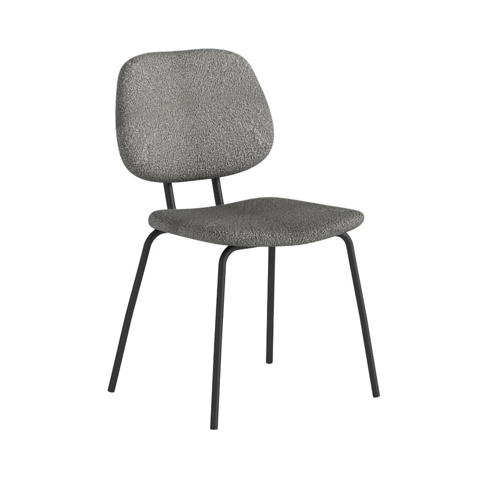 Soho - Dining Chair Hy-70185-T2 (Grey Boucle) - Main Image