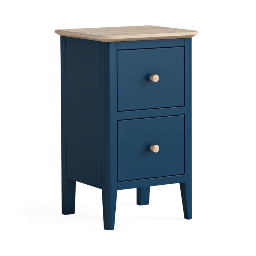 Marlow - Narrow Bedside Navy - Main Image