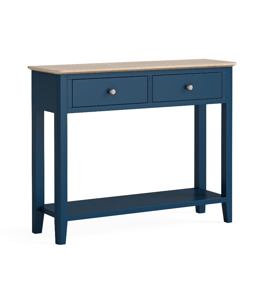 Marlow - Console Table Navy - Main Image
