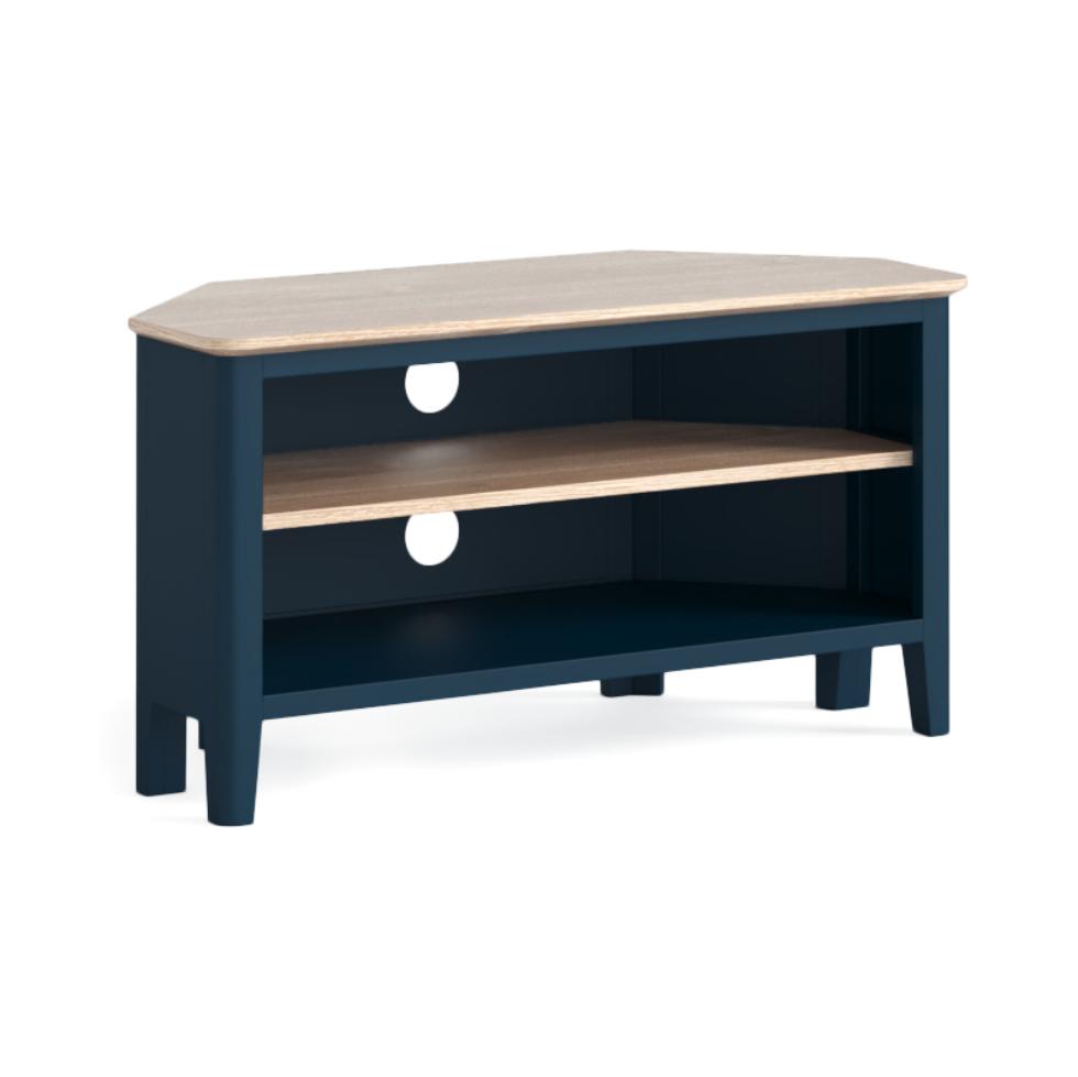 Marlow - Corner Tv Unit Navy - Main Image