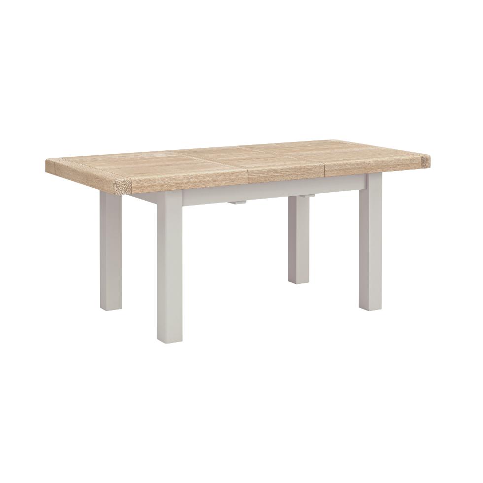 Salcombe - Small Ext Dining Table Light Grey - Main Image