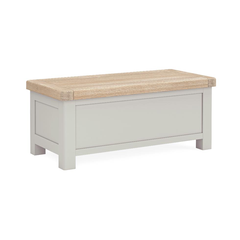Salcombe - Blanket Box Light Grey - Main Image