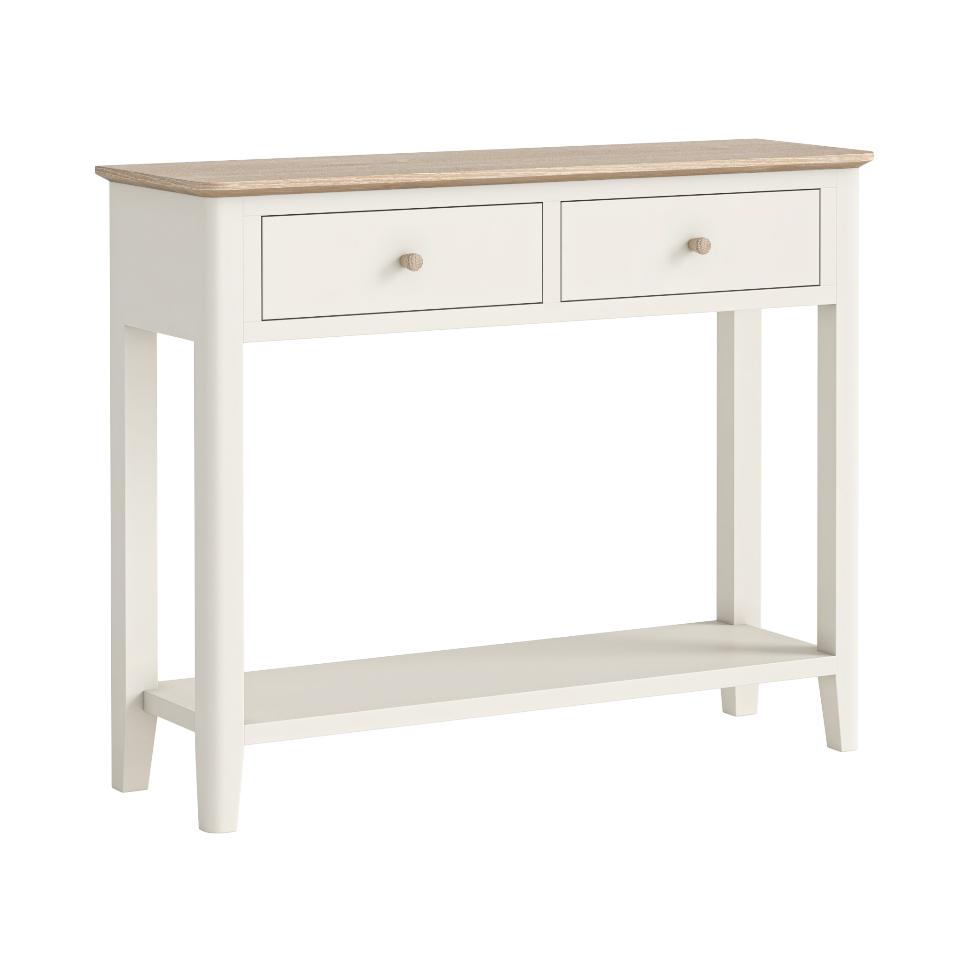 Marlow - Console Table Coconut Milk - Main Image
