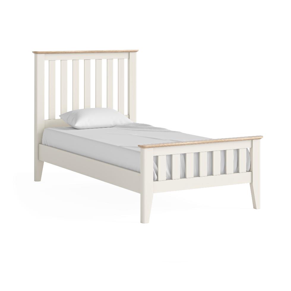 Marlow - Slatted Bed 3' Coconut Milk - Main Image