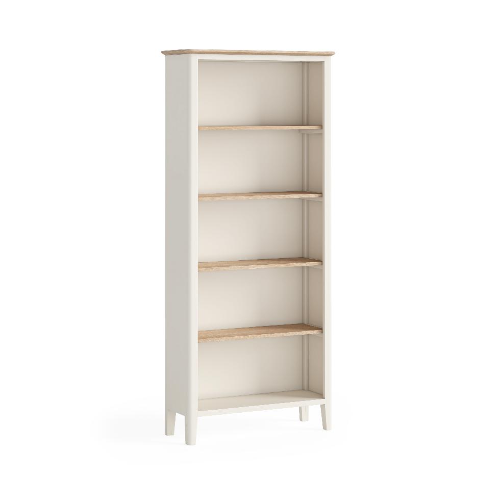 Marlow - Large Bookcase Coconut Milk - Main Image