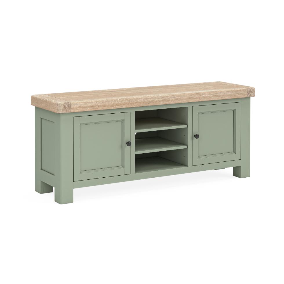 Salcombe - Tv Unit 1400 Sage - Main Image