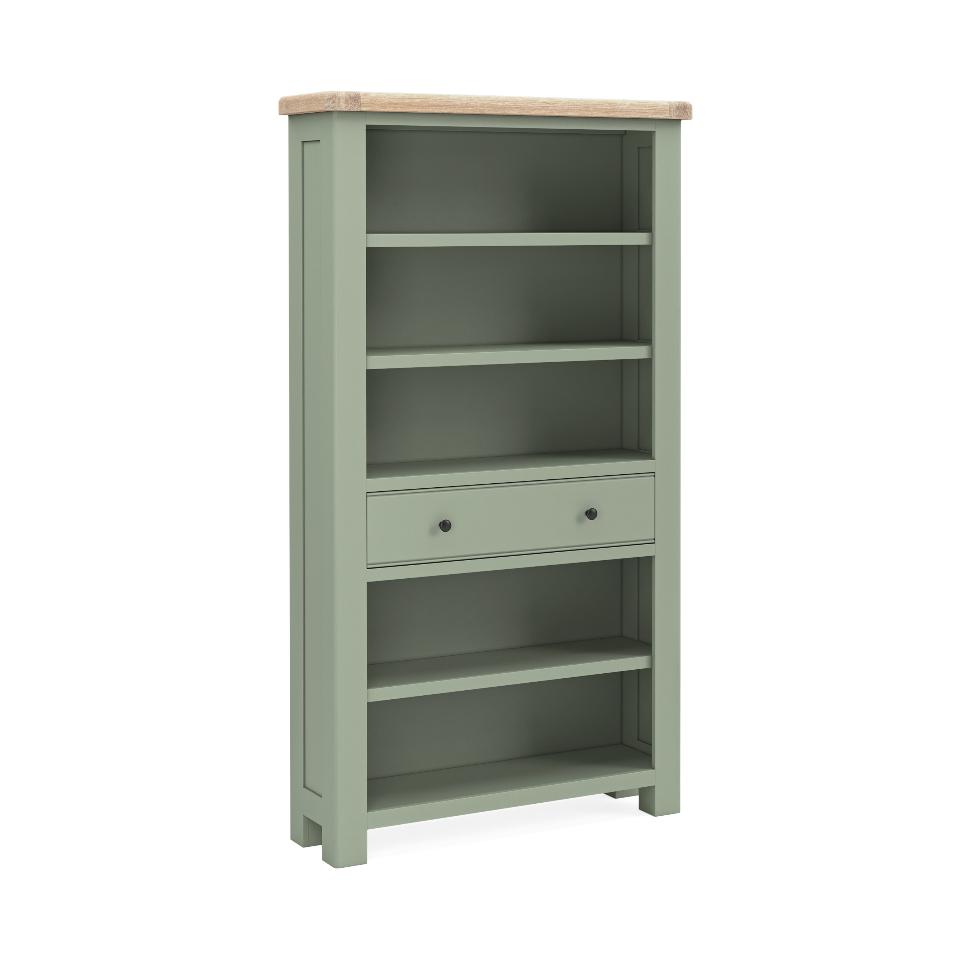 Salcombe - Large Bookcase Sage - Main Image