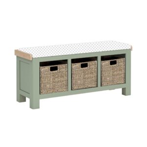 Knaresborough – Storage Bench Without Cushion Sage