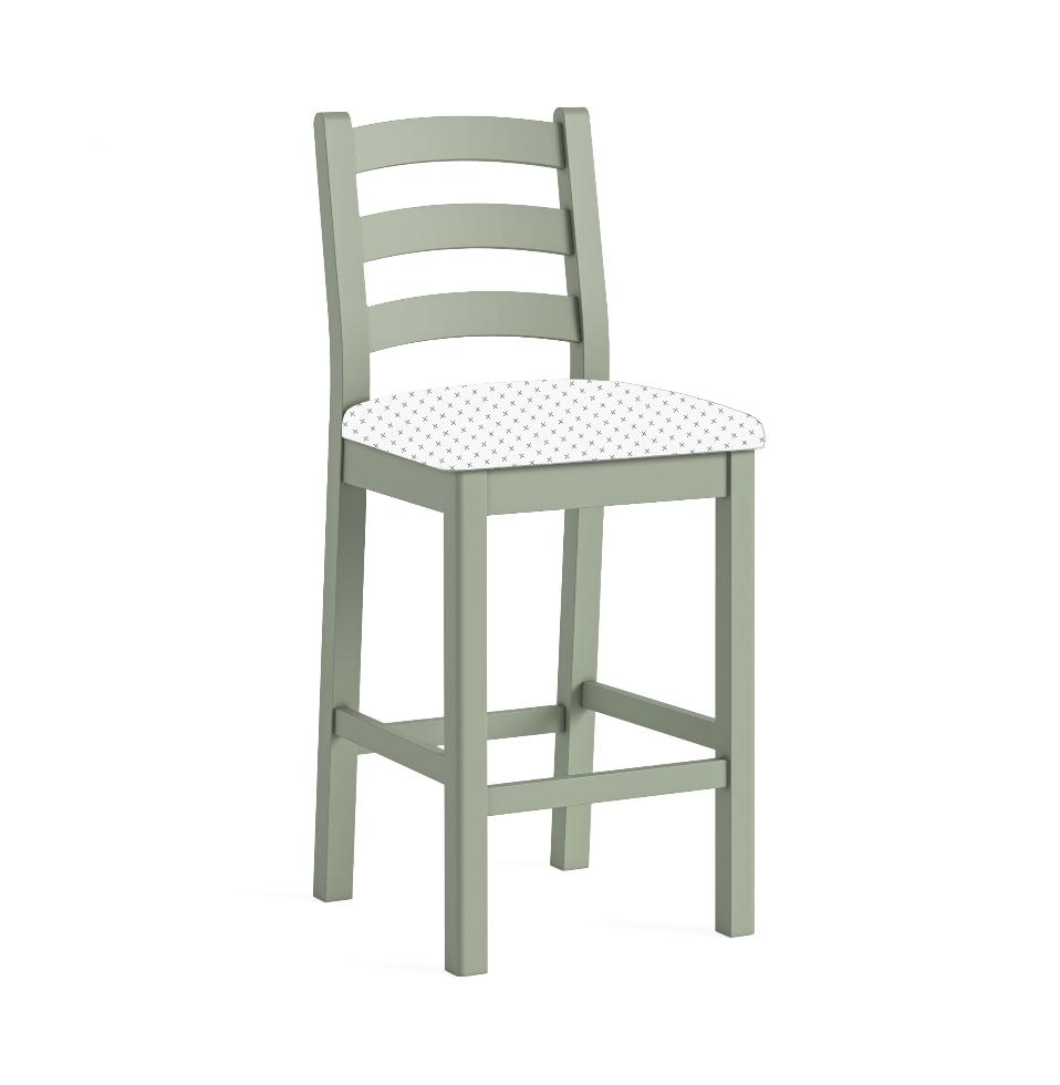 Salcombe - Bar Stool Without Cushion Sage - Main Image