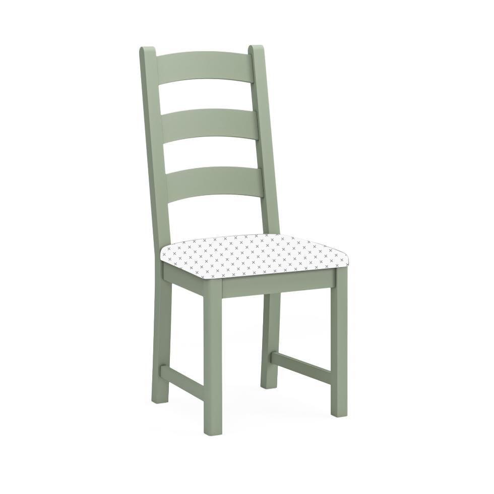 Salcombe - Dining Chair Without Cushion Sage - Main Image