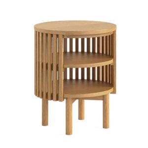 Honiton – Open Side Table_Natural