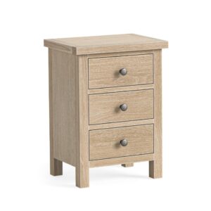 Bella Oak – Bedside Oak White Wash