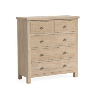Bella Oak – Chest 2 Over 3 Oak White Wash