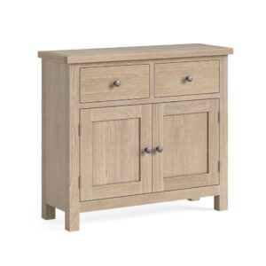 Bella Oak – Medium Sideboard Oak White Wash