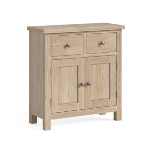 Bella Oak – Small Sideboard Oak White Wash