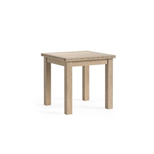 Bella Oak – Flip Top Table Oak White Wash