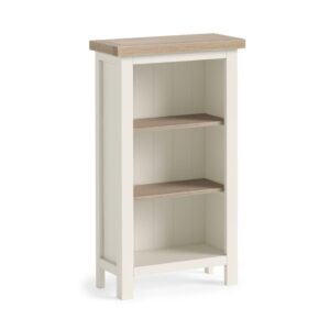 Bella Oak – Mini Bookcase Coconut