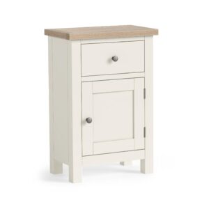 Bella Oak – Telephone Cupboard Coconut
