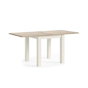 Bella Oak – Flip Top Table Coconut